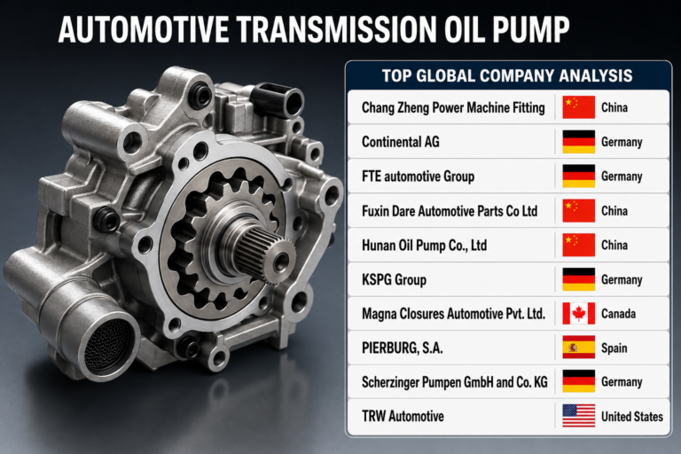Automotive Transmission Oil Pump Market