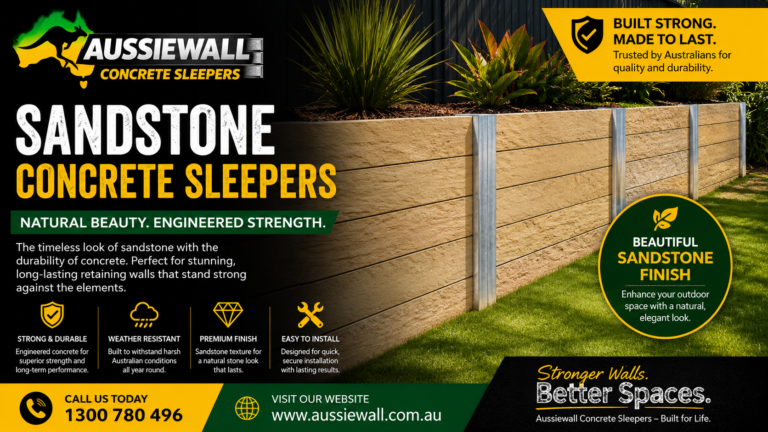 Sandstone Concrete Sleepers