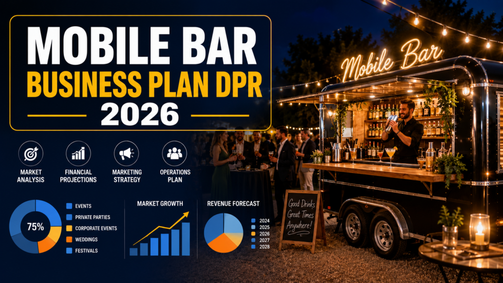 mobile bar business plan project report