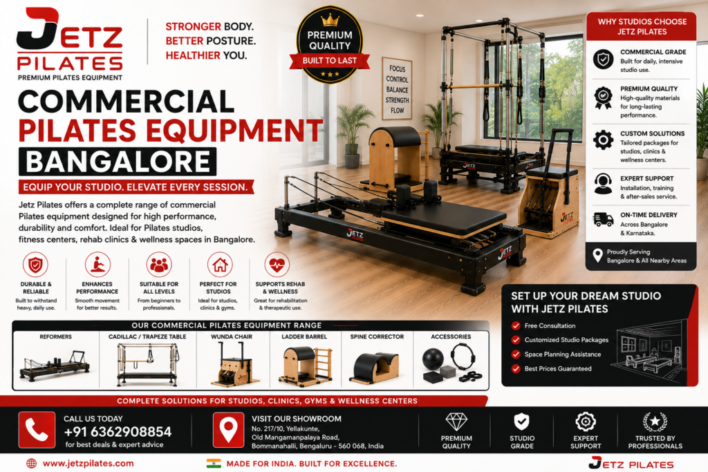 Commercial Pilates Equipment Bangalore