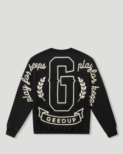 Geedup-GPFK-Script-Black-Crewneck