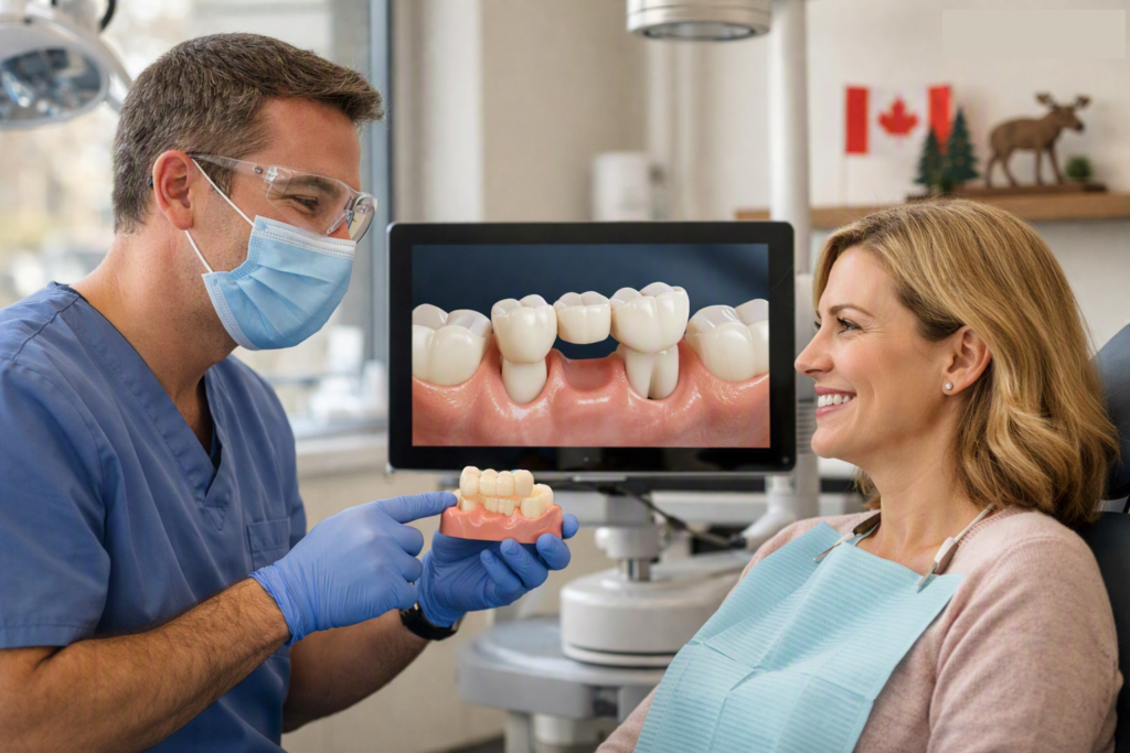 How a Kingston Dentist Can Restore Your Smile with a Dental Bridge