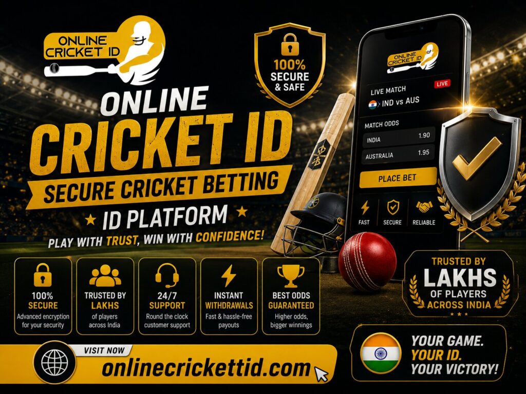 Online Cricket ID Secure Cricket Betting ID Platform