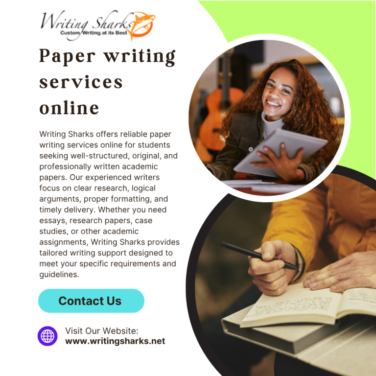 Paper writing services online