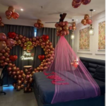 Romantic anniversary decoration somerset county