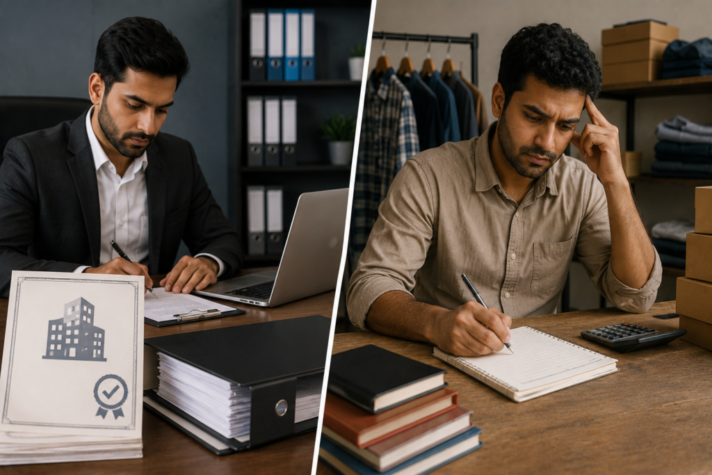 What Is the Difference Between a Registered and Unregistered Business