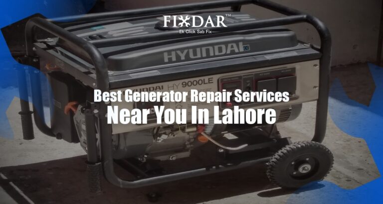Reliable Generator Repair Services Across Lahore