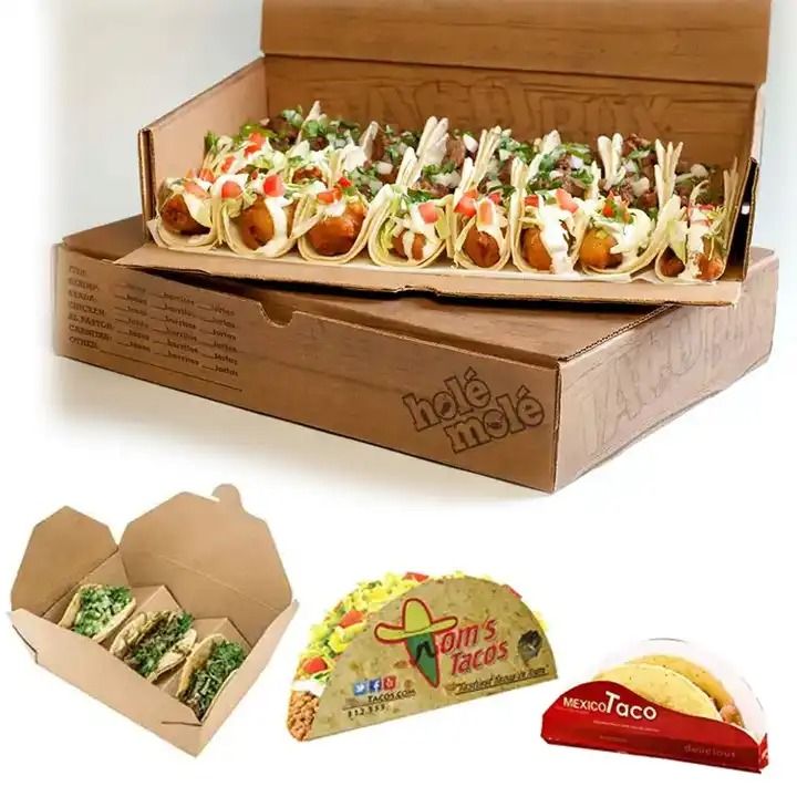 Custom taco boxes USA
