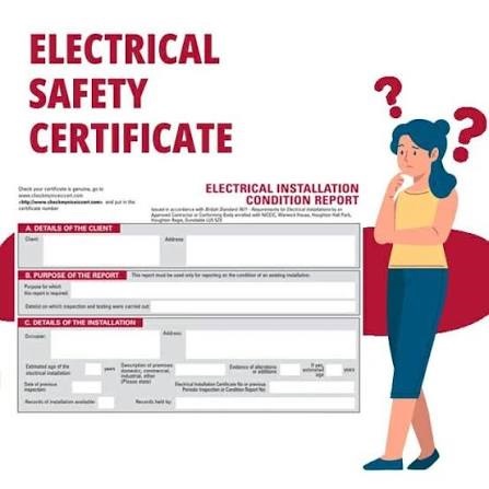 domestic electrical installation certificate