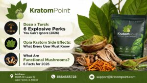 functional mushrooms Opia Kratom Dozo kratompoint.com