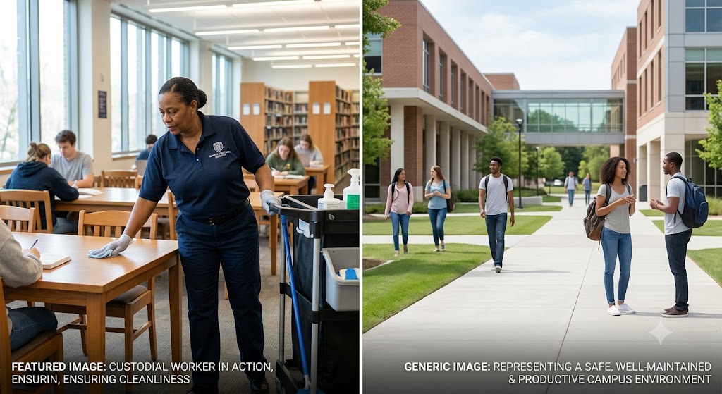 How Higher Education Custodial Services Support Clean, Safe, and Productive Campuses