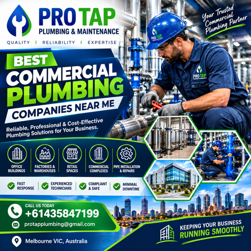best commercial plumbing companies near me​