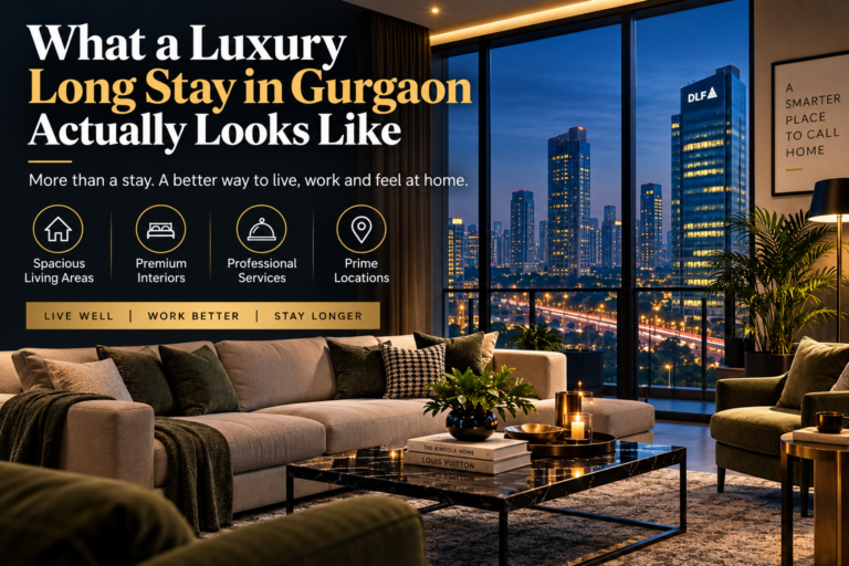 Luxury serviced apartments in Gurgaon