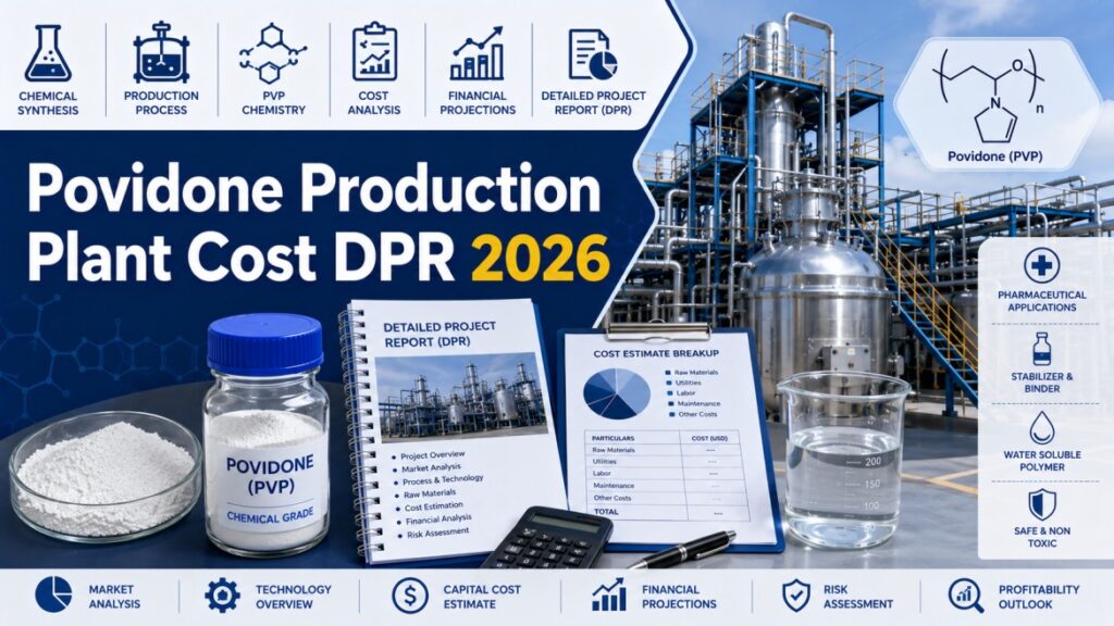 povidone production plant cost