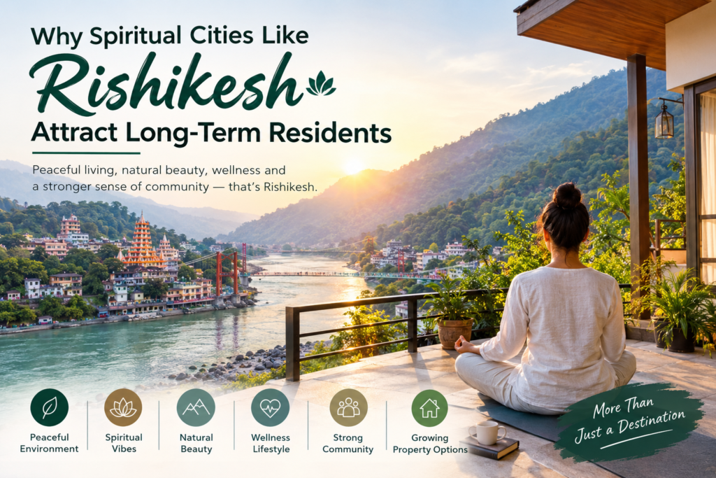 Why Spiritual Cities Like Rishikesh Attract Long-Term Residents