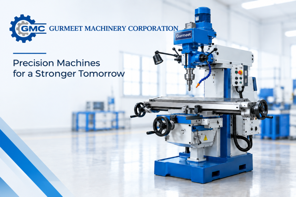Vertical milling machine for precision machining