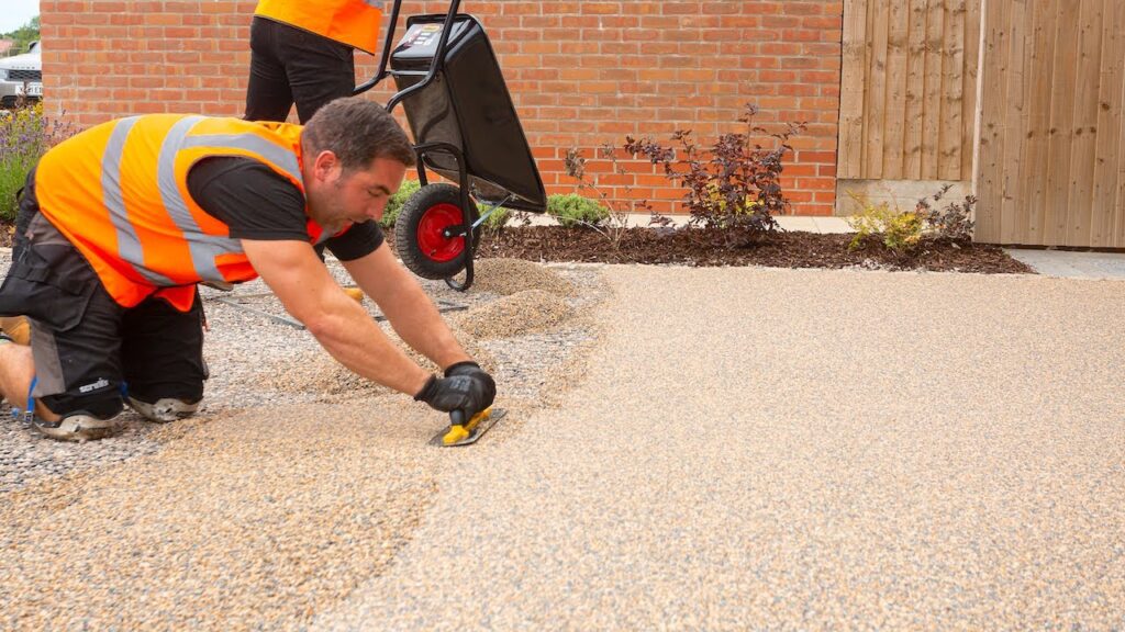 Resin driveways
