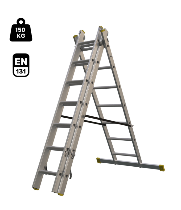 3-Way Extension Heavy Duty Combination Ladder (3)