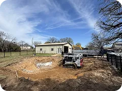 plano pool demolition