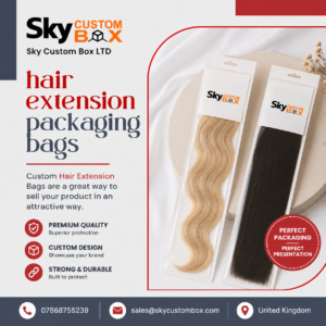 plastic hair extension bags