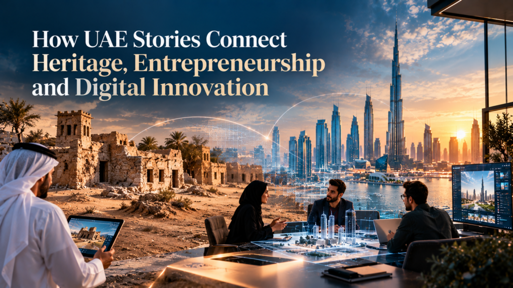 Learn how UAE heritage, entrepreneurship and property technology are connecting tourism, innovation and modern economic development across the country.
