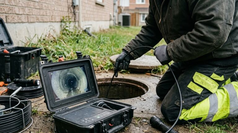 Drain Pipe Video Inspection Iowa City