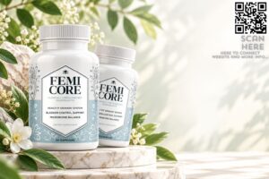 FemiCore Botanical Supplement Still Life