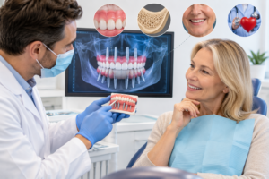 Losing multiple or all of your teeth can affect far more than your smile. It can influence the way you eat, speak, and feel about your appearance, while also impacting your overall oral health. Fortunately, advances in modern dentistry have made it possible to replace an entire arch of missing teeth with dental implant-supported solutions designed to improve function, comfort, and confidence. However, full mouth dental implants in Perth aren't the right option for everyone. Every patient has unique oral health needs, medical history, and treatment goals, which is why a comprehensive assessment is essential before deciding whether this treatment is appropriate. Understanding the factors your dentist considers can help you know what to expect during your consultation and why a personalised approach is so important. Your Overall Oral Health Plays a Major Role The first step in determining whether full mouth dental implants are suitable is evaluating the condition of your mouth. Your dentist will examine your gums, remaining teeth, jawbone, and surrounding oral structures to identify any issues that may need attention before implant treatment begins. Conditions such as untreated gum disease, active infections, or severely damaged teeth may need to be addressed to create a healthier foundation for successful implant placement. Rather than focusing only on missing teeth, the assessment looks at the overall health of your mouth to support the best possible long-term outcome. Jawbone Density Is Carefully Assessed Dental implants rely on the jawbone for support, making bone quality an important consideration. When teeth have been missing for an extended period, the jawbone can gradually lose density because it no longer receives the stimulation provided by natural tooth roots. This doesn't automatically rule out dental implants, but it may influence the treatment approach recommended by your dentist. Digital imaging, such as 3D scans, allows the dental team to assess the amount and quality of available bone before developing a personalised treatment plan. Your General Health Is Also Important Your dentist will review your overall medical history as part of the assessment process. Certain health conditions or medications may influence healing following implant surgery or affect treatment planning. Sharing accurate information about your medical history allows your dental team to recommend the safest and most appropriate treatment for your individual circumstances. During your consultation, your dentist may discuss: Current medical conditions Prescription medications Previous surgeries Smoking or tobacco use Allergies Any history of bone or immune-related conditions This information helps ensure treatment decisions are made with your overall health in mind. Healthy Gums Support Long-Term Success Healthy gum tissue plays an important role in supporting dental implants. If gum disease is present, your dentist may recommend treating it before implant placement. Healthy gums create a more stable environment for healing and help support the long-term success of implant-supported restorations. Regular professional dental care and good oral hygiene also remain essential after treatment to maintain healthy tissues around the implants. Lifestyle Factors May Influence Treatment Certain lifestyle habits can affect both healing and the long-term performance of dental implants. For example, smoking has been associated with slower healing and may increase the risk of complications following implant surgery. Similarly, maintaining good oral hygiene and attending regular dental check-ups contribute to the ongoing health of implant-supported teeth. Your dentist will discuss any lifestyle factors that may influence your treatment and provide guidance on how to support the best possible outcome. Your Treatment Goals Matter Not every patient has the same expectations when considering full mouth dental implants. Some people are primarily focused on restoring chewing function, while others may be more concerned about improving the appearance of their smile or replacing uncomfortable removable dentures. Understanding your goals helps your dentist recommend a treatment plan that aligns with both your clinical needs and personal priorities. Open communication during the consultation allows you to ask questions, discuss concerns, and gain a clear understanding of what treatment may involve. Diagnostic Imaging Helps Guide Treatment Planning Modern dental implant planning relies on advanced diagnostic technology. Digital X-rays and 3D imaging provide detailed views of the jawbone, surrounding anatomy, and available bone structure. These images allow your dentist to carefully plan implant placement while considering important anatomical structures and developing an approach tailored to your individual situation. Comprehensive planning contributes to safer treatment and more predictable outcomes. Every Treatment Plan Is Personalised There is no standard treatment plan that suits every patient requiring full mouth dental implants. After completing your assessment, your dentist will consider your oral health, medical history, jawbone condition, lifestyle, and treatment goals before discussing suitable options. In some cases, additional procedures may be recommended to prepare the mouth before implant placement. This personalised approach ensures treatment decisions are based on your individual needs rather than a one-size-fits-all solution. A Professional Assessment Provides the Best Guidance The only way to determine whether full mouth dental implants in Perth are appropriate is through a comprehensive dental consultation. While online information can help you understand the treatment, every patient's situation is different. A professional assessment allows your dentist to evaluate your oral health, answer your questions, and explain which options may be suitable for restoring your smile. Making treatment decisions based on a thorough examination helps ensure care is tailored to your long-term oral health and overall wellbeing. Personalised Full Mouth Dental Implants at Iluka Dental Centre At Iluka Dental Centre, we understand that every smile has its own story. Our experienced team provides comprehensive assessments to determine whether full mouth dental implants in Perth are the right solution for your individual needs. Using advanced diagnostic technology and personalised treatment planning, we focus on helping patients make informed decisions about restoring their oral health with confidence. Contact Iluka Dental Centre today to schedule a consultation and learn more about your full mouth dental implant options.