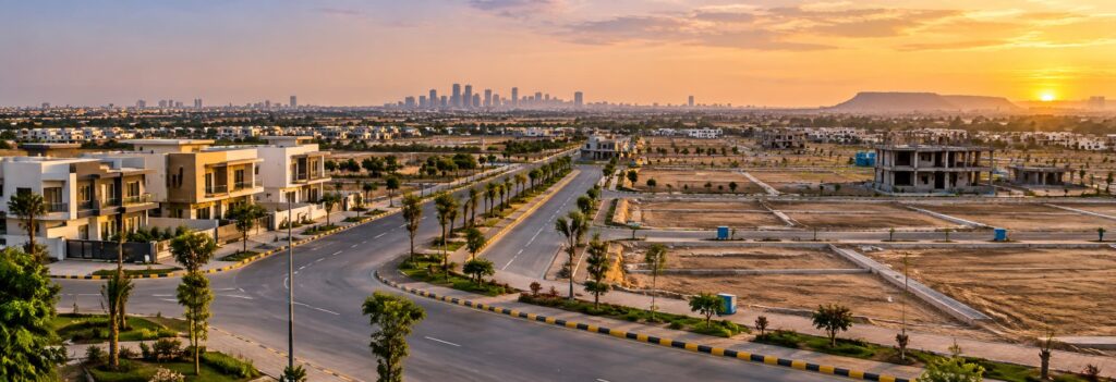 Modern Infrastructure Plots for Sale in Karachi at Great Prices