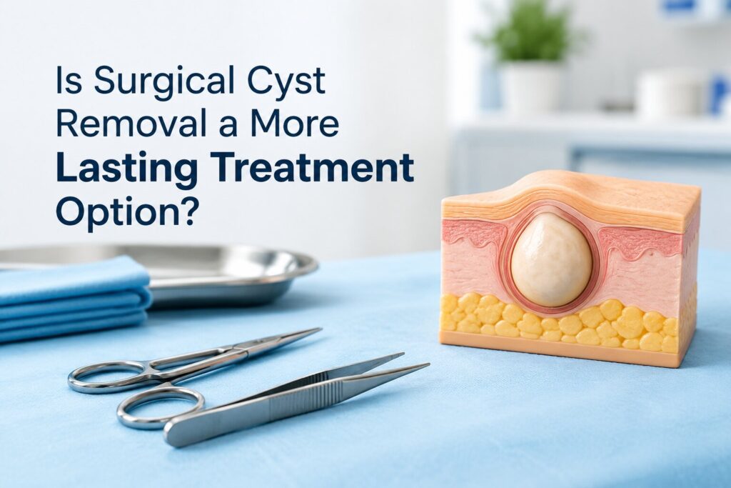 Is Surgical Cyst Removal a More Lasting Treatment Option?