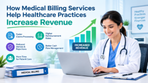 How medical billing services help healthcare practices increase revenue through faster claims processing, fewer denials, and improved cash flow.
