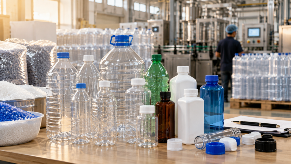 Ordering plastic bottles in bulk can help businesses control packaging costs, maintain a steady supply, and simplify production planning. Whether you run a food business, beverage company, pharmaceutical operation, personal care brand, retail business, or manufacturing facility, buying packaging in larger quantities can make sense when your requirements are consistent. But choosing the right supplier involves more than finding the lowest price. Bottle material, size, product compatibility, customization, production capacity, and quality can all affect the final value of your order. Working with an experienced Plastic Bottles manufacturer in Pakistan can make the purchasing process easier, especially when you need consistent quality and reliable quantities over time. Before placing a large order, consider these seven factors. Choose the Right Bottle Material and Quality The material used to manufacture a plastic bottle affects its strength, appearance, durability, and suitability for different products. Choosing the wrong material can lead to problems with leakage, deformation, product compatibility, or transportation. Why Material Matters PET and HDPE are two commonly used materials in plastic packaging, but they serve different purposes. PET, or polyethylene terephthalate, is commonly used when clarity and presentation are important. Its transparent appearance can make it useful for beverages, food products, personal care products, and other applications where customers need to see the contents. HDPE, or high-density polyethylene, is known for its durability and resistance to impact. It can be suitable for applications where the packaging needs to withstand regular handling, transportation, or storage. The right choice depends on the product being packaged. A bottle designed for a beverage may have different requirements from one used for household products or personal care formulations. Check Quality Before Ordering Before committing to thousands of units, examine the actual bottle rather than relying only on photographs or specifications. Check factors such as: Bottle strength and resistance to breakage Wall thickness and consistency Clarity and overall appearance Resistance to moisture and handling Neck dimensions Cap and closure quality Consistency between samples An experienced Plastic Bottles manufacturer in Pakistan should be able to discuss the available materials and specifications based on your intended application. Determine the Right Bottle Size and Shape Bottle size is one of the first things to consider because it affects filling, storage, transportation, labeling, and the customer's experience. Match the Bottle to Your Product Start with the quantity of product you need to package. Smaller bottles may work well for samples, single-use products, travel products, or smaller retail sizes. Medium-sized bottles are common for everyday consumer products, while larger bottles may be appropriate for commercial, household, or bulk applications. The physical dimensions matter too. A bottle may technically hold the required volume but still be unsuitable for your filling line, storage area, shipping cartons, or retail shelves. Before ordering, check: Overall height and width Bottle capacity Neck size Opening diameter Base dimensions Weight Compatibility with filling equipment Space required for labels Consider Bottle Design You may choose between standard bottle shapes and customized designs. Standard bottles are often a practical choice when cost and availability are priorities. They can also make replacement orders easier. Custom shapes may be useful when you want packaging that gives your product a distinctive appearance. Ergonomic designs can also make bottles easier to hold and use. Businesses that sell products requiring a wider opening may also consider plastic jar containers instead of conventional narrow-neck bottles. Jars can make filling and accessing certain products easier, particularly when the contents are solid, semi-solid, granular, or need to be removed with a spoon or by hand. Check Product Compatibility and Safety Requirements A plastic container is not automatically suitable for every product. The material, closure, shape, and manufacturing specifications should match what you intend to package. Make Sure the Bottle Works With Your Product Consider the characteristics of your product before selecting a bottle. For example, packaging requirements may vary depending on whether the product contains: Acids Oils Moisture Alcohol-based ingredients Chemicals Food ingredients Pharmaceutical formulations Personal care ingredients Temperature can also matter. Products that are filled, stored, or transported under particular temperature conditions may require packaging with appropriate material and dimensional properties. The bottle should also maintain its shape and performance during normal storage and transportation. Food and Pharmaceutical Applications Food, beverage, pharmaceutical, and personal care products can have specific packaging requirements. Hygiene, material selection, manufacturing conditions, storage, and handling should all be considered. If your product requires specific certifications, testing, or compliance documentation, ask the supplier to provide the relevant documents before placing the order. Do not assume that every plastic bottle meets every regulatory or industry requirement. Confirm the specifications that apply to your product and market. Compare Plastic Bottle Wholesale Pricing Bulk purchasing can reduce the cost per bottle, but price should not be the only factor you compare. A cheaper bottle may have different specifications, lower weight, fewer included components, or additional costs that are not obvious in the initial quotation. Don't Compare Price Alone When requesting quotations, compare the complete cost. Look at: Unit price Minimum order quantity Cap and closure costs Customization charges Labeling or finishing costs Packaging costs Delivery charges Mold or tooling costs, if applicable For example, one supplier may quote a lower bottle price but charge separately for caps. Another may include the caps but have higher delivery costs. A detailed quotation makes it easier to compare suppliers fairly. Understand Bulk Pricing Plastic Bottle wholesale purchasing can be particularly useful for businesses with predictable packaging requirements. When you regularly use thousands of bottles, purchasing larger quantities may improve your per-unit cost and reduce the need for frequent small orders. Still, avoid ordering more than you can realistically store or use. Packaging inventory takes up warehouse space and ties up cash. The ideal order quantity should balance price savings with your actual consumption and storage capacity. Review Customization Options Packaging is often one of the first things customers notice. A well-designed bottle can support your product's presentation while also making it easier to use. Build Packaging Around Your Brand Depending on the supplier and production method, customization may include: Custom bottle shapes Different sizes Colored plastic Various cap styles Custom molds Label-friendly surfaces Different finishes The right design depends on your product and target customer. For example, a beverage company may prioritize easy handling and secure closures, while a personal care business may focus more heavily on shape, appearance, and dispensing. When Custom Bottles Make Sense Custom bottles can be useful when you want to differentiate your product from similar items on retail shelves. They may also be worthwhile when your product requires a specific shape or opening. However, customization can involve additional development, tooling, and production costs. For smaller businesses or products with limited sales volume, a standard bottle may be more economical. For established product lines with predictable demand, custom packaging may provide greater value over time. Discuss your expected quantity and design requirements with your supplier before investing in custom molds. Evaluate Manufacturing Capacity and Delivery A supplier may have the right bottle at the right price, but can they produce the quantity you need when you need it? This becomes especially important when ordering thousands or tens of thousands of bottles. Can the Supplier Handle Your Order? Ask about: Production lead time Available stock Monthly production capacity Minimum order quantities Delivery schedule Repeat-order availability Production consistency Lead time can affect your entire production schedule. If your bottles arrive late, your filling, labeling, distribution, and sales activities may also be delayed. A reliable Plastic Bottles manufacturer in Pakistan should be able to explain expected production timelines and discuss how repeat orders will be handled. Think Beyond the First Order Your first order is only one part of the relationship. If you expect to reorder bottles regularly, consistency becomes very important. Bottle weight, dimensions, neck size, color, and other specifications should remain consistent between production batches. Ask the supplier how specifications are maintained during repeat production. It is also useful to discuss expected demand in advance. If your business is growing, your packaging supplier should understand the possibility of larger future orders. Inspect Samples Before Placing a Large Order One of the simplest ways to reduce purchasing risk is to test samples before placing a bulk order. Photos and product descriptions can provide useful information, but they cannot tell you everything about how a bottle feels, performs, or works with your product. Always Test Before Buying in Bulk When samples arrive, check: Bottle dimensions Weight Cap fit Leakage Strength Appearance Product compatibility Label application Filling performance Sealing performance If the bottle will be used on an automated filling line, test it with the actual equipment whenever possible. Test the Bottle Under Real Conditions Testing should go beyond simply looking at the sample. Fill it with your actual product where practical. Close the bottle and observe how it behaves during storage and handling. You can also test: Stacking Transportation Vibration Temperature exposure Repeated handling Label adhesion Cap performance These practical tests can reveal issues that may not be visible when examining an empty bottle. Spending time testing a sample is far easier than discovering a problem after receiving a large shipment. Plastic Bottles for Different Product Applications The right packaging depends heavily on what you are selling. Different industries have different requirements for capacity, material, opening size, appearance, and closure type. Plastic Juice Bottles Plastic juice bottles need to be selected with beverage handling and storage in mind. The size should match the serving volume, while the closure should provide a secure seal. Clear bottles can allow customers to see the beverage, while colored options may provide additional design flexibility. Bottle shape also matters because beverages are frequently transported, displayed, and handled by customers. A practical design should be easy to hold while providing enough stability during storage and transportation. Plastic Jar Containers Plastic jar containers can be useful for products that need a wider opening or easier access. They may be suitable for: Spices Confectionery Pickles Food products Stationery Craft materials Other solid or semi-solid products Different sizes and closure options allow businesses to select packaging according to the product and intended use. Other Packaging Applications Plastic bottles and jars are used across many industries, including: Food products Beverages Spices Pharmaceuticals Personal care products Household products Stationery Craft products The key is to match the packaging specifications with the product instead of choosing a container based only on appearance or price. Questions to Ask a Plastic Bottle Supplier Before Ordering Before confirming a bulk order, ask the supplier these questions: What plastic material is used? What bottle sizes and shapes are available? What is the minimum order quantity? Do you offer samples before bulk production? Can the bottles be customized? What is the expected production lead time? Are caps included in the quoted price? Can you maintain consistent specifications for repeat orders? What delivery options are available? What quality or compliance documentation can you provide? These questions can help you compare suppliers based on the complete purchasing process rather than simply looking at the unit price. Final Thoughts Ordering plastic bottles in bulk requires more planning than simply choosing a size and placing an order. Material quality, bottle design, product compatibility, pricing, customization, manufacturing capacity, and sample testing can all affect the success of your purchase. For businesses with regular packaging requirements, working with an experienced Plastic Bottles manufacturer in Pakistan can make bulk purchasing easier, provided the supplier can consistently meet your required specifications, quantities, quality expectations, and delivery schedule. Before placing your order, request samples and a detailed quotation. Confirm the bottle material, dimensions, cap specifications, minimum order quantity, lead time, and customization requirements. Whether you need standard bottles, Plastic Bottle wholesale quantities, Plastic juice bottles, or plastic jar containers, choosing packaging based on your actual product requirements can help you avoid unnecessary costs and supply problems. If you are planning a bulk order, discuss your required bottle size, material, quantity, closure type, customization needs, and intended application with your supplier before production begins.