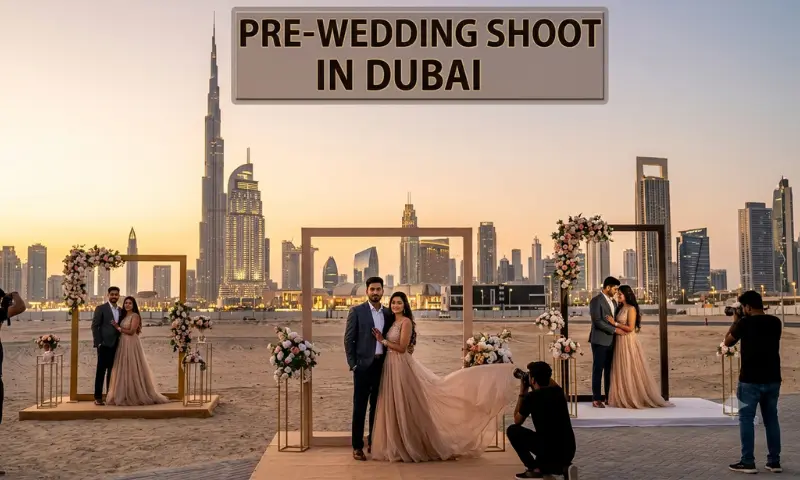 Pre-Wedding Shoot in Dubai, Clicker Motion