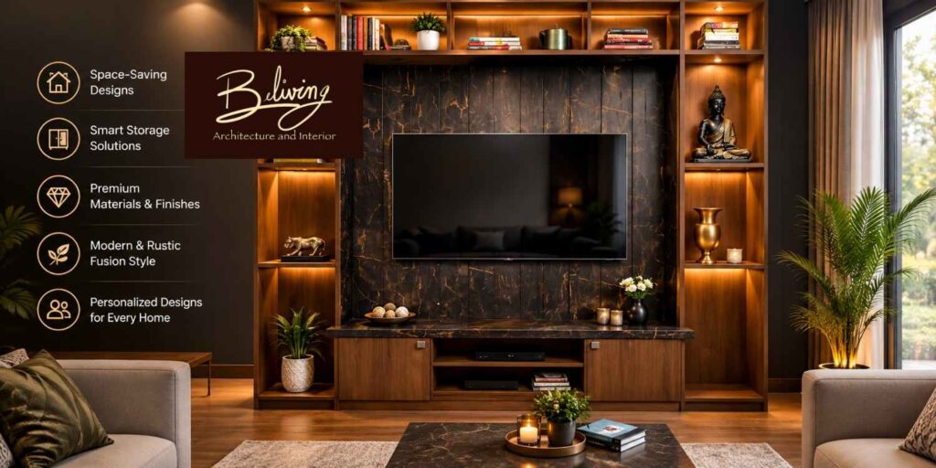 Residential Interior Designers in Delhi for Living Rooms