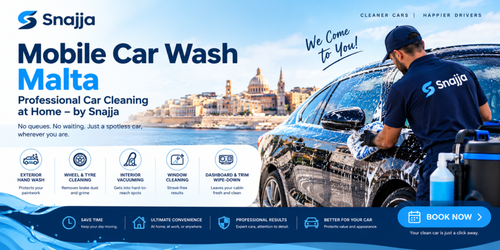 Mobile Car Wash Malta