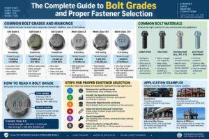 The Complete Guide to Bolt Grades and Proper Fastener Selection