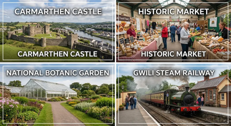 Top Attractions in Carmarthen for a Great Day Out