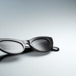Beautiful,Black,Women's,Or,Men's,Vintage,Or,80s,Sunglasses,On