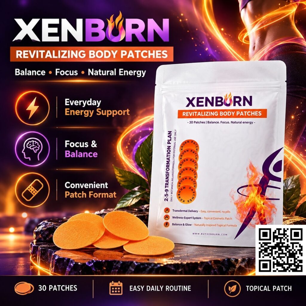 Xenburn Revitalising Body Patches Ad