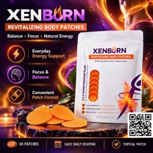 Xenburn Revitalising Body Patches Ad