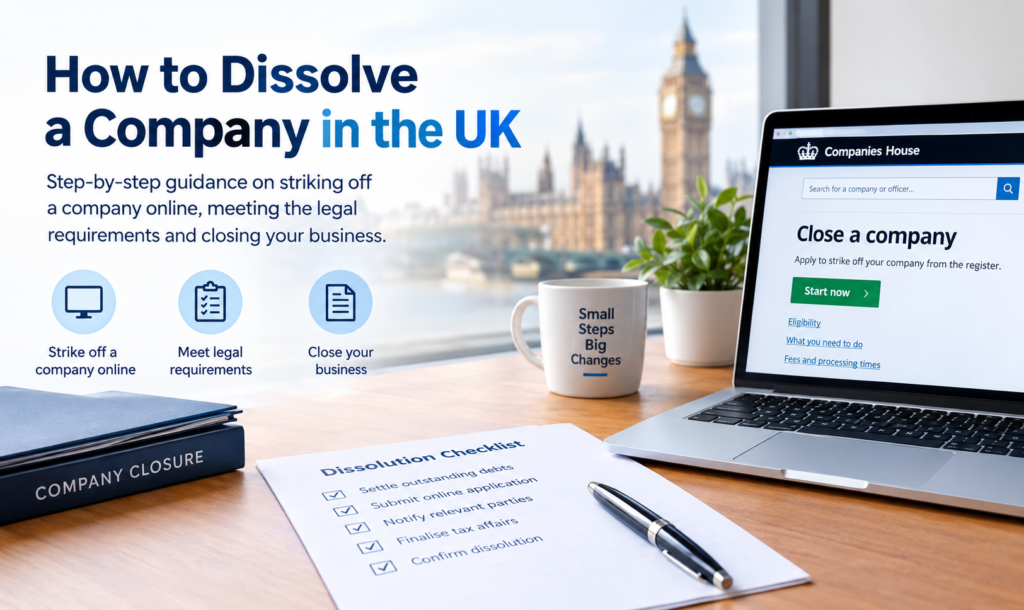 dissolve a company