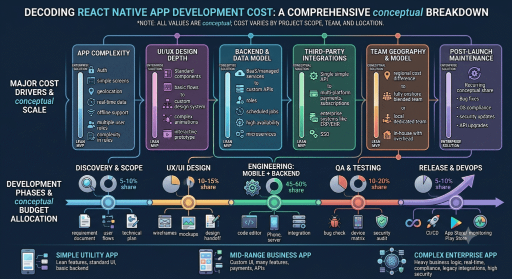 cost to build a react native app