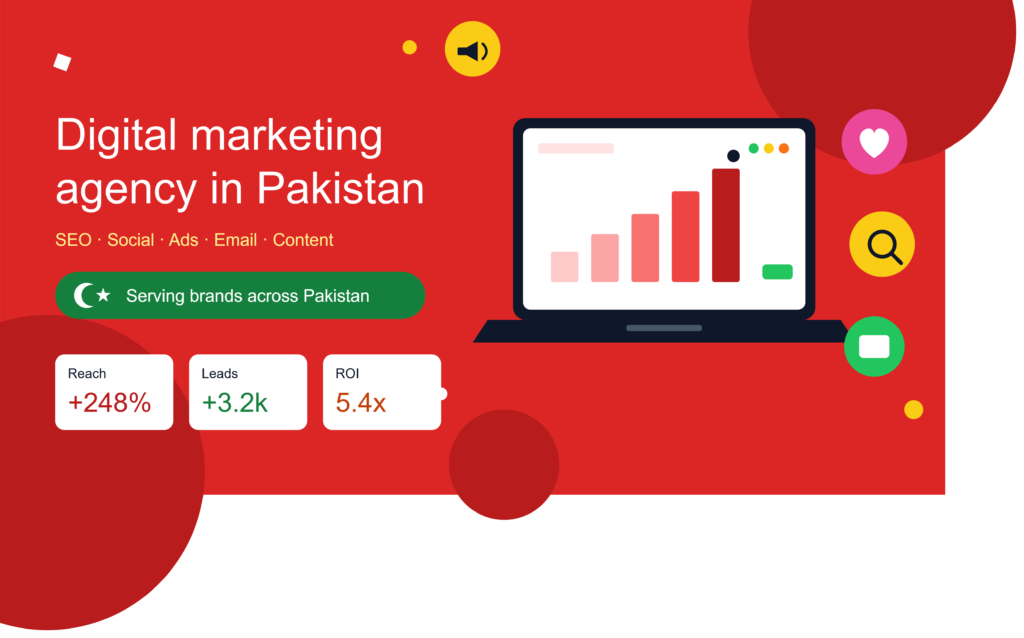 Trusted Web Development and Digital Marketing Agency in Pakistan | DigiLadder
