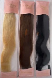plastic hair extension bags packaging