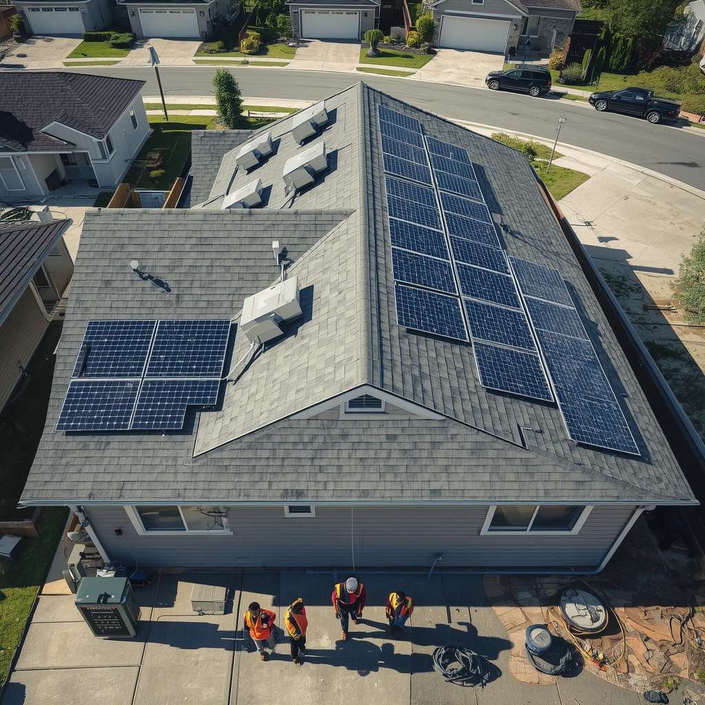 lucid-origin_Photorealistic_wide-angle_image_of_professional_solar_installers_completing_the_-0