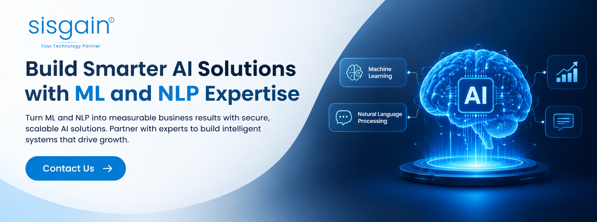 Smarter AI Solutions with ML and NLP Expertise