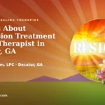 Therapist in Decatur, GA supporting a client with depression, Restore Counseling Therapist